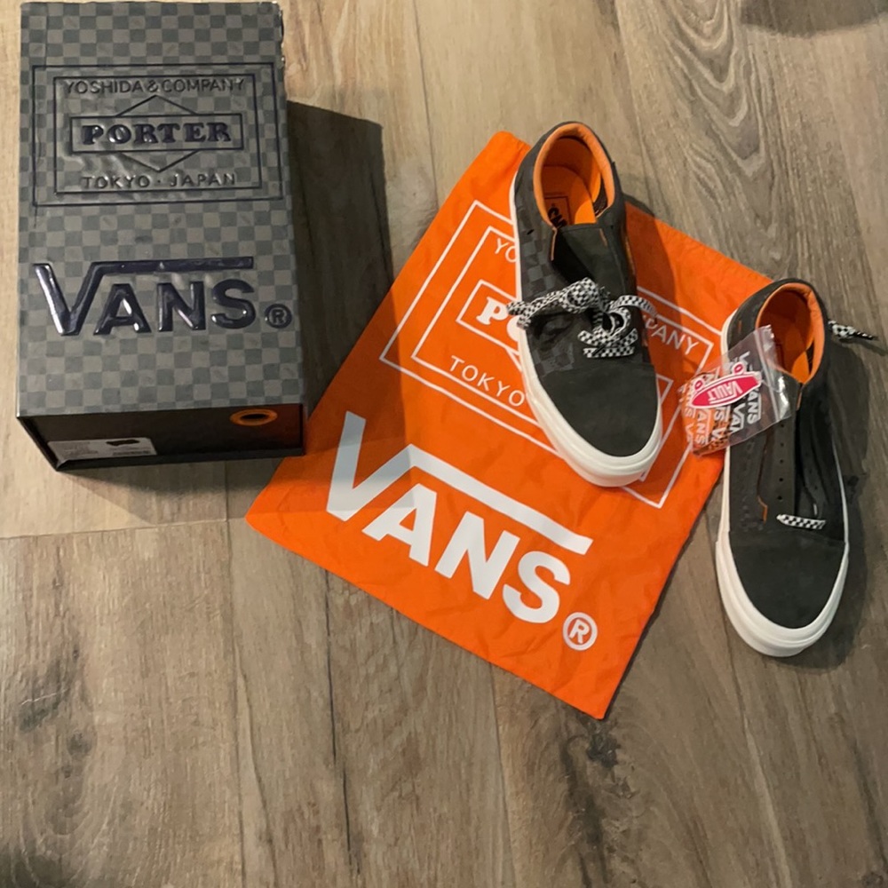 Vans Vault x Porter Yoshida OG Old Skool LX in Forest Night / Black Mens 12 NiB!